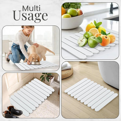 Stone Dish Drying Mat – Quick Dry & Absorbent